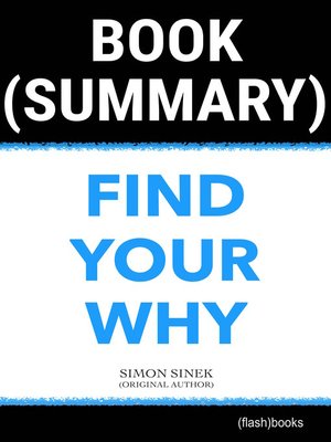 cover image of Book Summary: Find Your Why